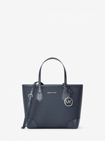 Eva Extra-Small Saffiano Leather Convertible Tote Bag