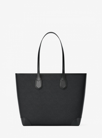 Eva Large Saffiano Leather Tote Bag