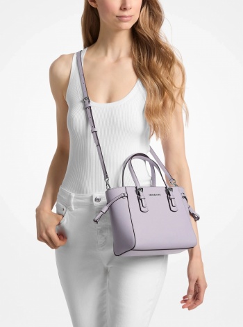 Voyager Extra-Small Pebbled Leather Convertible Crossbody Bag