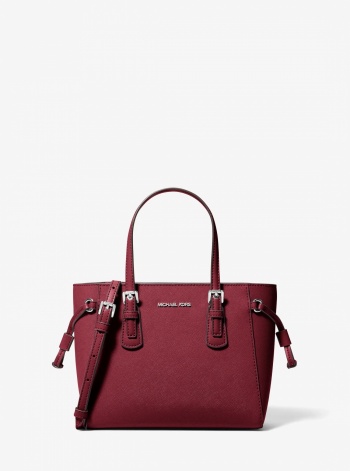Voyager Extra-Small Pebbled Leather Convertible Crossbody Bag
