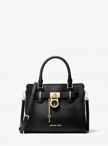 MICHAEL Michael Kors Hamilton Small Leather Satchel