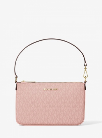 Jet Set Small Signature Logo Convertible Wristlet
