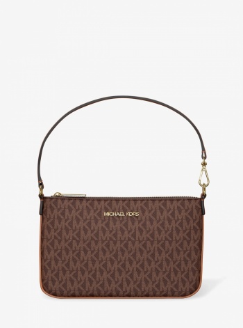 Jet Set Small Signature Logo Convertible Wristlet
