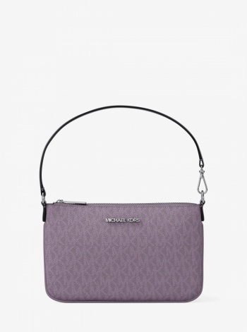 Jet Set Small Signature Logo Convertible Wristlet