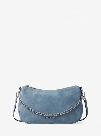 Carmela Medium Suede Convertible Crossbody Bag