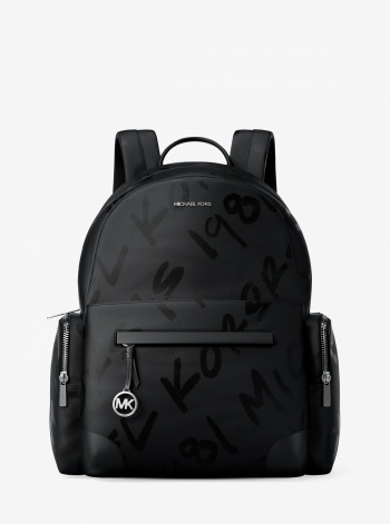 Prescott Large Printed Nylon Backpack