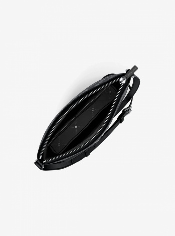 Prescott Small Logo Printed Nylon Crossbody Bag