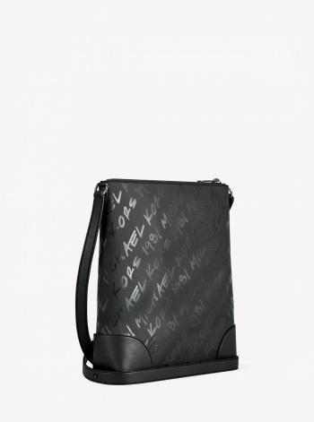 Prescott Small Logo Printed Nylon Crossbody Bag