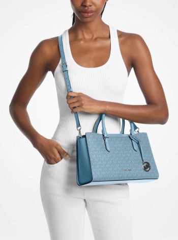 Arden Medium Top-Zip Satchel