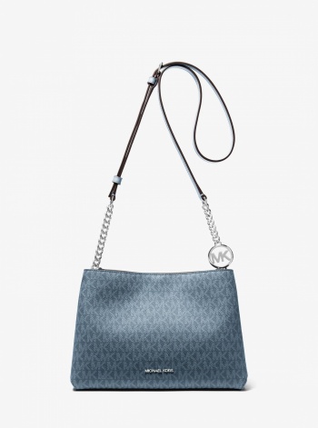 Christina Small Signature Logo Crossbody Bag