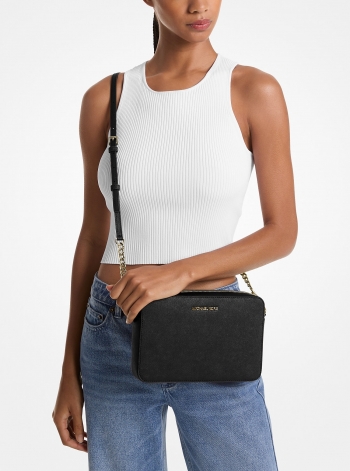 MICHAEL Michael Kors Jet Set Large Saffiano Leather Crossbody Bag