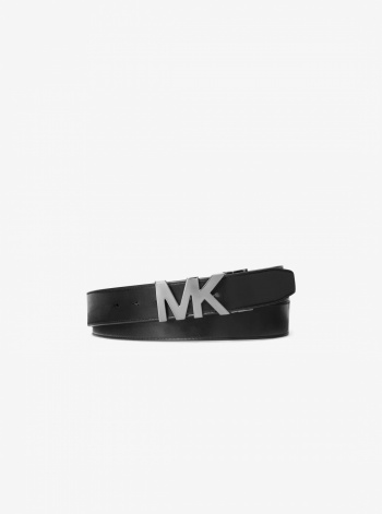 Michael Kors Mens Signature Logo Wallet and Reversible Belt Gift Set
