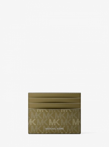 Michael Kors Mens Cooper Signature Logo Card Case