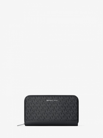 Michael Kors Mens Cooper Signature Logo Continental Wallet