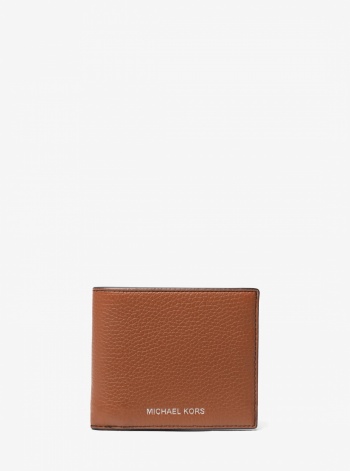 Michael Kors Mens Cooper Pebbled Leather Billfold Wallet