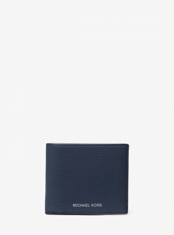Michael Kors Mens Cooper Pebbled Leather Billfold Wallet