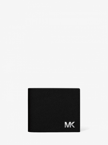 Michael Kors Mens Cooper Saffiano Leather Billfold Wallet With Passcase
