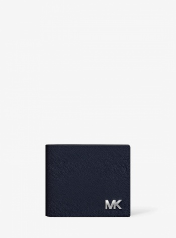 Michael Kors Mens Cooper Saffiano Leather Billfold Wallet With Passcase