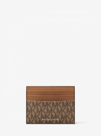 Michael Kors Mens Cooper Signature Logo Card Case