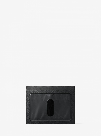 Michael Kors Mens Cooper Pebbled Leather Card Case