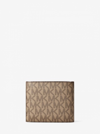 Michael Kors Mens Cooper Logo Billfold Wallet With Coin Pouch