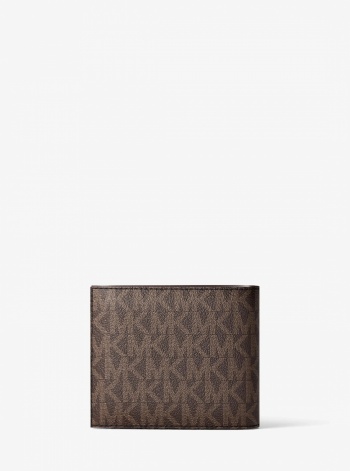 Michael Kors Mens Cooper Logo Billfold Wallet With Coin Pouch