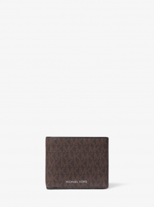 Michael Kors Mens Cooper Logo Billfold Wallet With Passcase