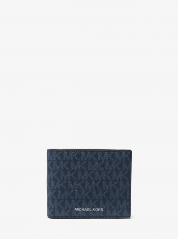 Michael Kors Mens Cooper Logo Billfold Wallet With Passcase