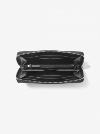 Michael Kors Mens Cooper Logo Zip-Around Wallet