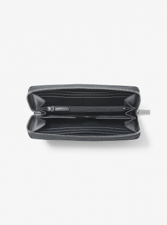 Michael Kors Mens Cooper Logo Zip-Around Wallet