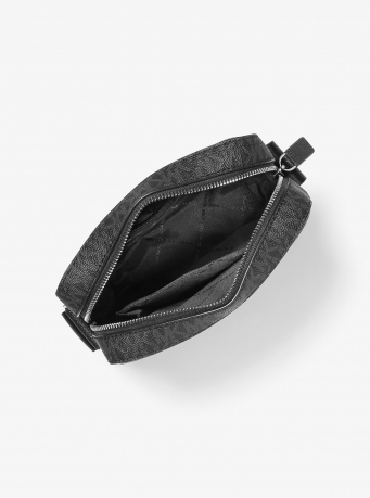 Michael Kors Mens Cooper Signature Logo Flight Bag
