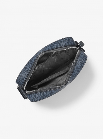 Michael Kors Mens Cooper Signature Logo Flight Bag