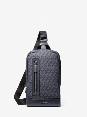 Michael Kors Mens Cooper Signature Logo Sling Pack