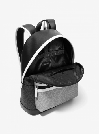 Michael Kors Mens Cooper Signature Logo Backpack