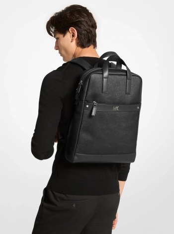 Michael Kors Mens Cooper Leather Backpack