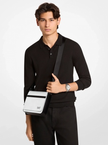 Michael Kors Mens Cooper Metallic Crossbody Bag