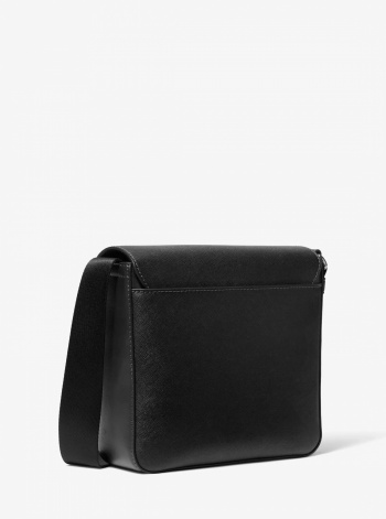 Michael Kors Mens Cooper Leather Crossbody Bag