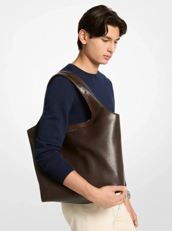 Michael Kors Mens Cooper Burnished Tote Bag