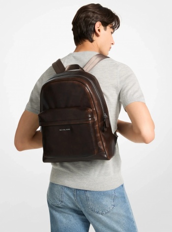 Michael Kors Mens Pacey Burnished Backpack