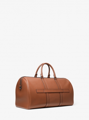 Michael Kors Mens Cooper Pebbled Leather Duffel Bag