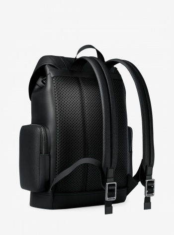 Michael Kors Mens Cooper Pebbled Leather Backpack