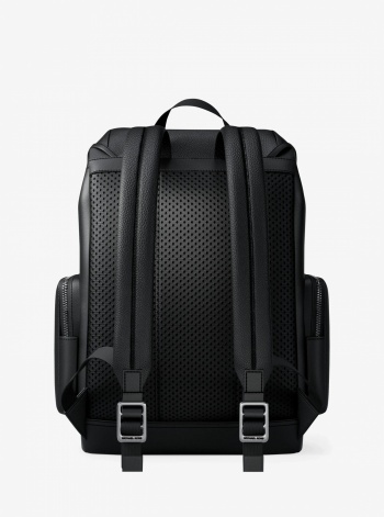 Michael Kors Mens Cooper Pebbled Leather Backpack