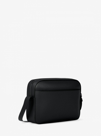 Michael Kors Mens Cooper Pebbled Leather Flight Bag