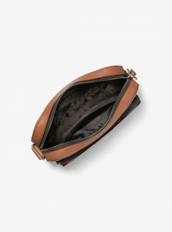 Michael Kors Mens Cooper Pebbled Leather Flight Bag