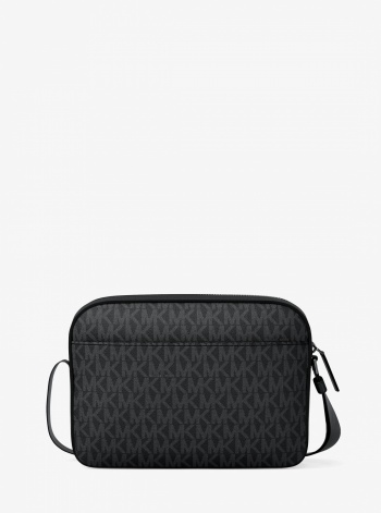 Michael Kors Mens Cooper Signature Logo Flight Bag