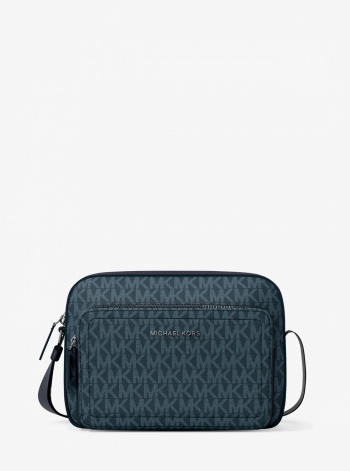 Michael Kors Mens Cooper Signature Logo Flight Bag