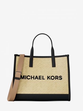 Michael Kors Mens Cooper Medium Hand-Crocheted Tote Bag