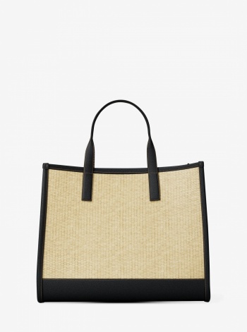 Michael Kors Mens Cooper Medium Hand-Crocheted Tote Bag