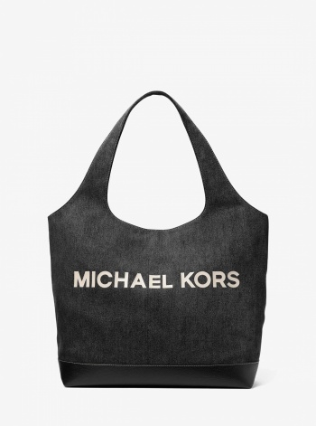 Michael Kors Mens Cooper Medium Denim Tote Bag