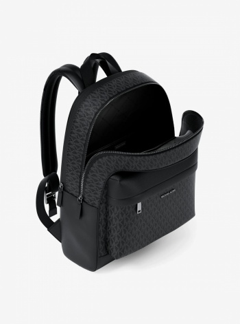 Michael Kors Mens Pacey Medium Signature Logo Backpack
